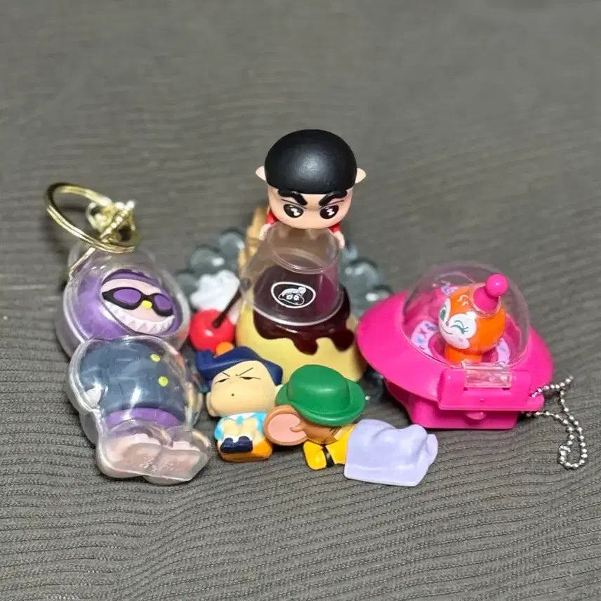 [BUNJANG] Crayon Shin-chan Character Figure Bundle Set / 일괄) 짱구 철수 짤랑이 제리 피규어 일괄