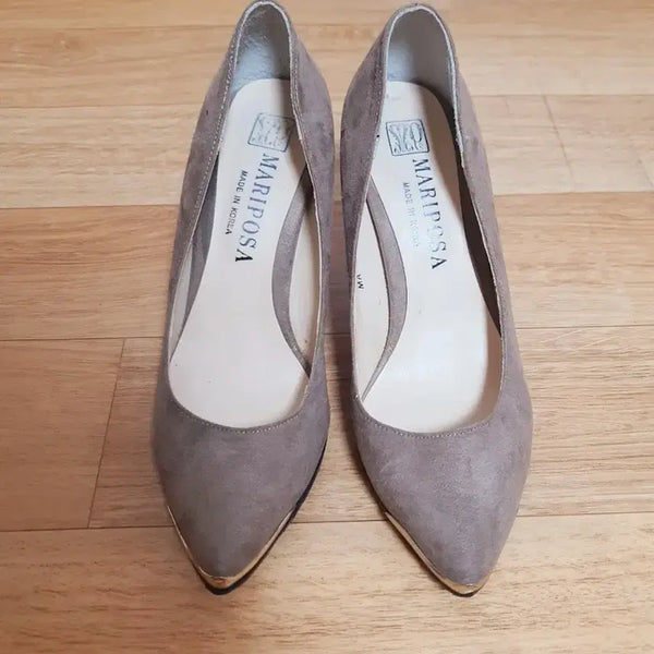[BUNJANG] Mariposa Suede Heels 230 Camel / (거의새것)마리포사 스웨이드 힐 230 카멜