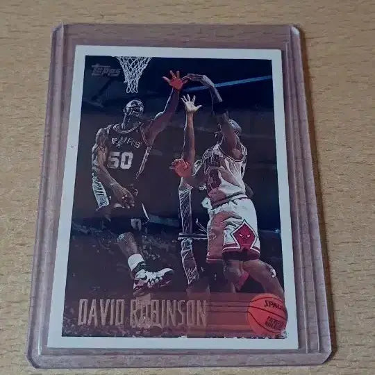 [BUNJANG] David Robinson NBA Basketball Card (Michael Jordan Blocking) / nba 데이비드 로빈슨 농구 카드 (마이클조던 블로킹)