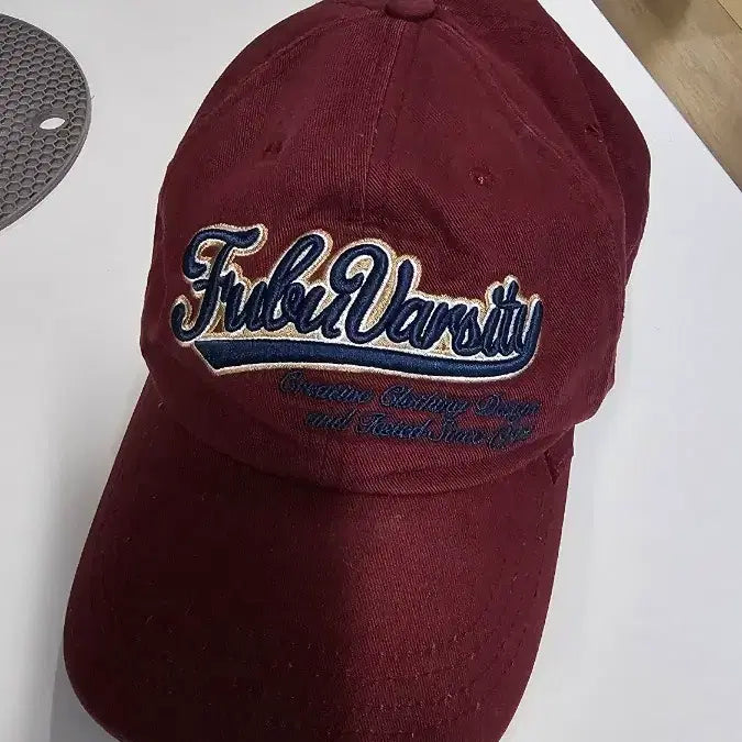 [BUNJANG] Fubu Collection Rubicity Ball Cap Burgundy / 후부콜렉션트 루바시티 볼캡 버건디 56공용