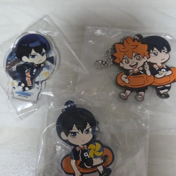 [BUNJANG] Haikyuu!! Hinata Kageyama Gacha Set (3 Types) / 하이큐 히나타 카게야마 가챠 3종 일괄 판매합니다~