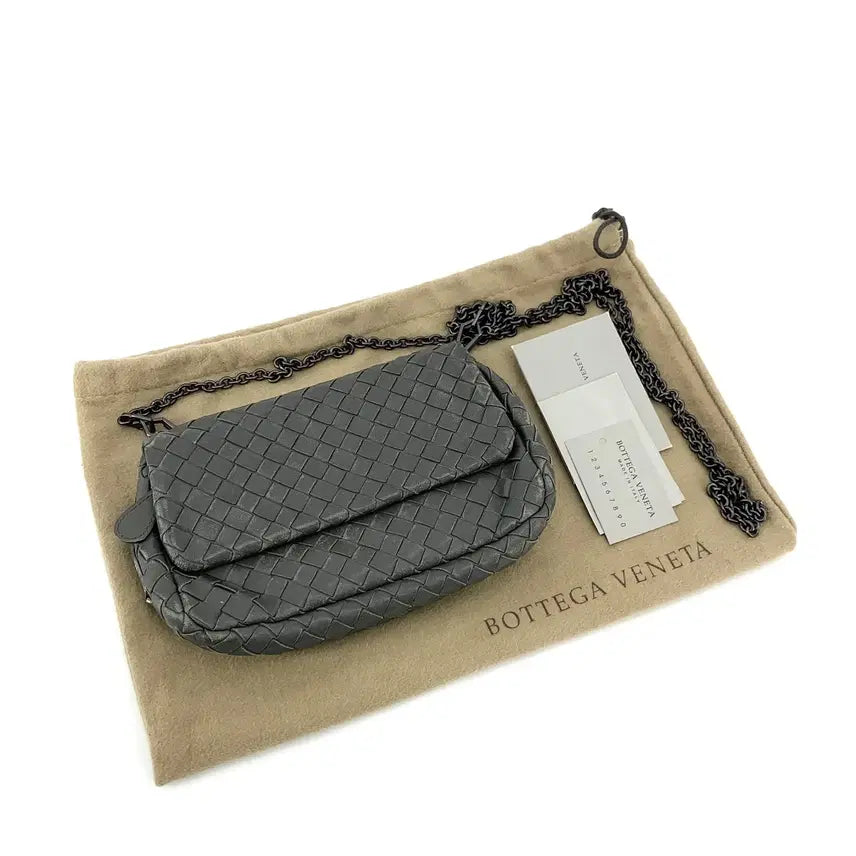 [BUNJANG] Bottega Veneta Intrecciato Mini Crossbody Bag / 보테가베네타 인트레치아토 미니 크로스백