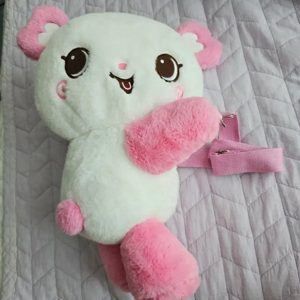 [BUNJANG] Wish Pang Bag Pink & White / 위시 팡이가방 (1번 외출)