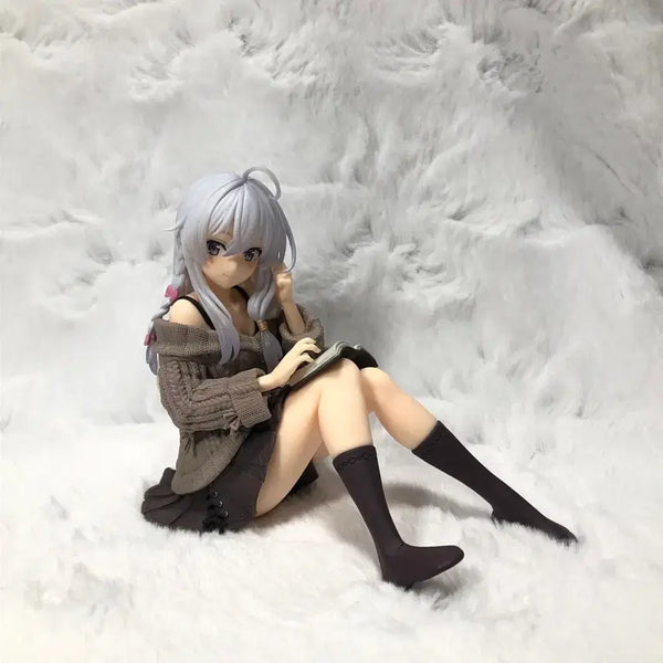 [BUNJANG] The Witch's Journey Elaina Desktop Figure / 마녀의 여행 일레이나 데스크탑 큐트 미소녀 피규어
