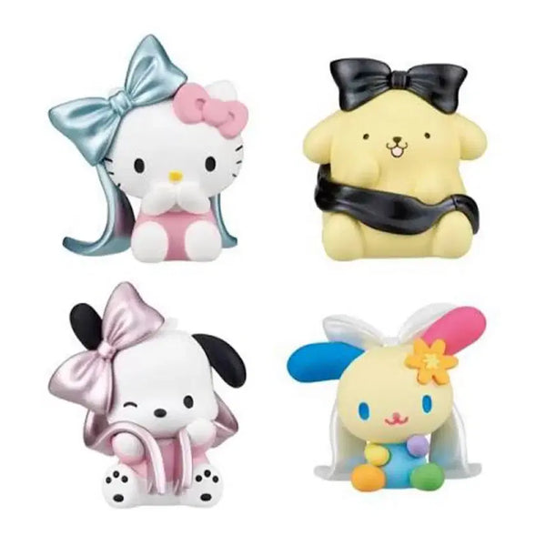 [BUNJANG] Sanrio Ballet Ribbon Gacha Figure / 우사하나 산리오 발레 리본 가챠