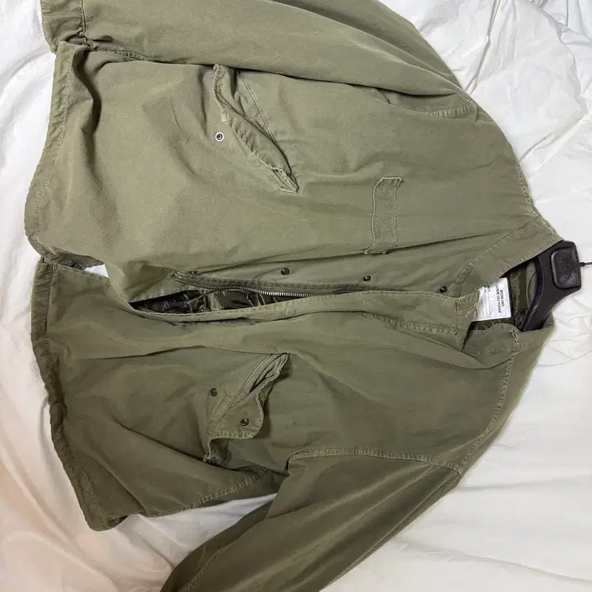 [BUNJANG] Freaks Store M-65 Short Liner Set (Inner Included) Faded Olive / 프릭스스토어 M-65 숏 라이너 세트 페이디드 올리브(내피포함)