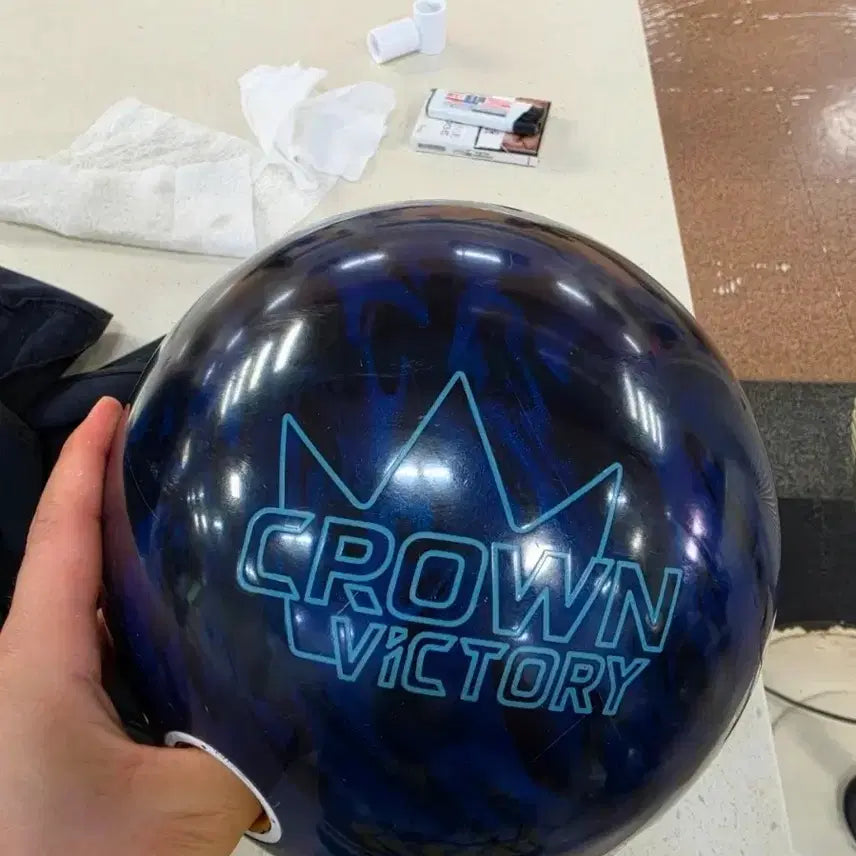 [BUNJANG] Crown Victory 15lb Bowling Ball / 크라운 빅토리 볼링공 15파운드