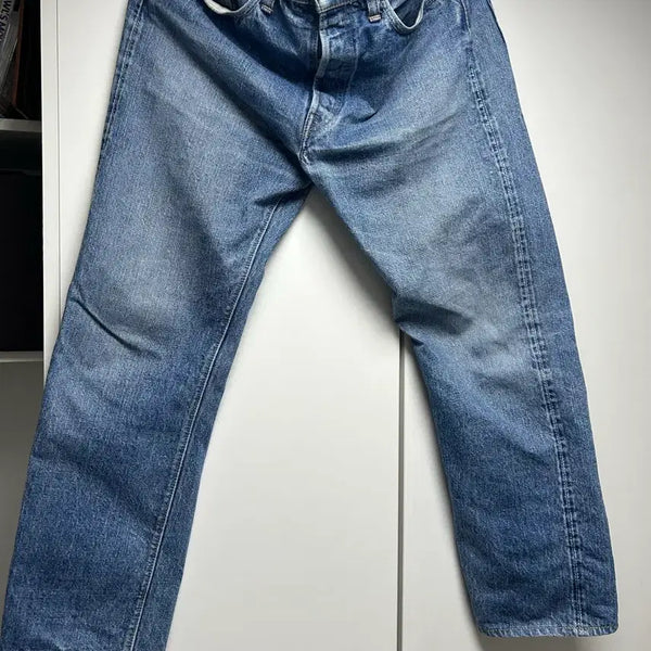 [BUNJANG] orslow 105 2year Washed Denim Pants Size 2 / 오어슬로우 105 2year 2사이즈