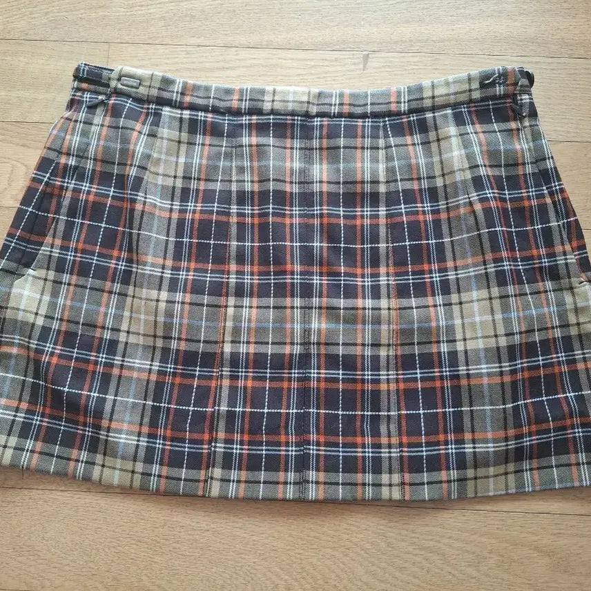 [BUNJANG] School Uniform Skirt - Checkered (Size 77) / 예쁜 여자교복 춘추용  교복치마 체크 짧치(77)