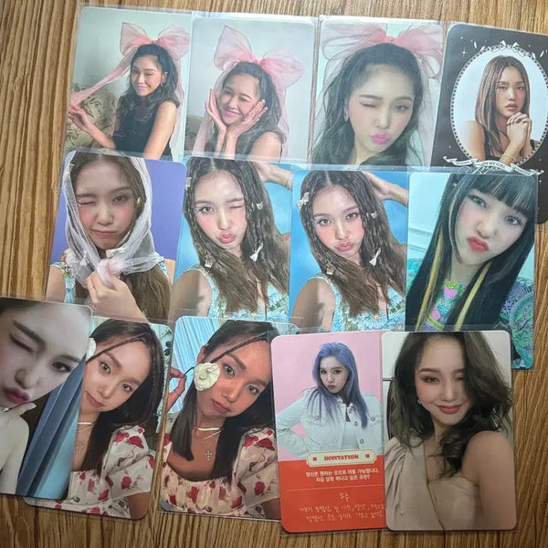[BUNJANG] OH MY GIRL Mimi Album Photocard, Season's Greetings Photocard Bundle Set / (폭덤) 오마이걸 미미 앨포 시그 포카 일괄 양도