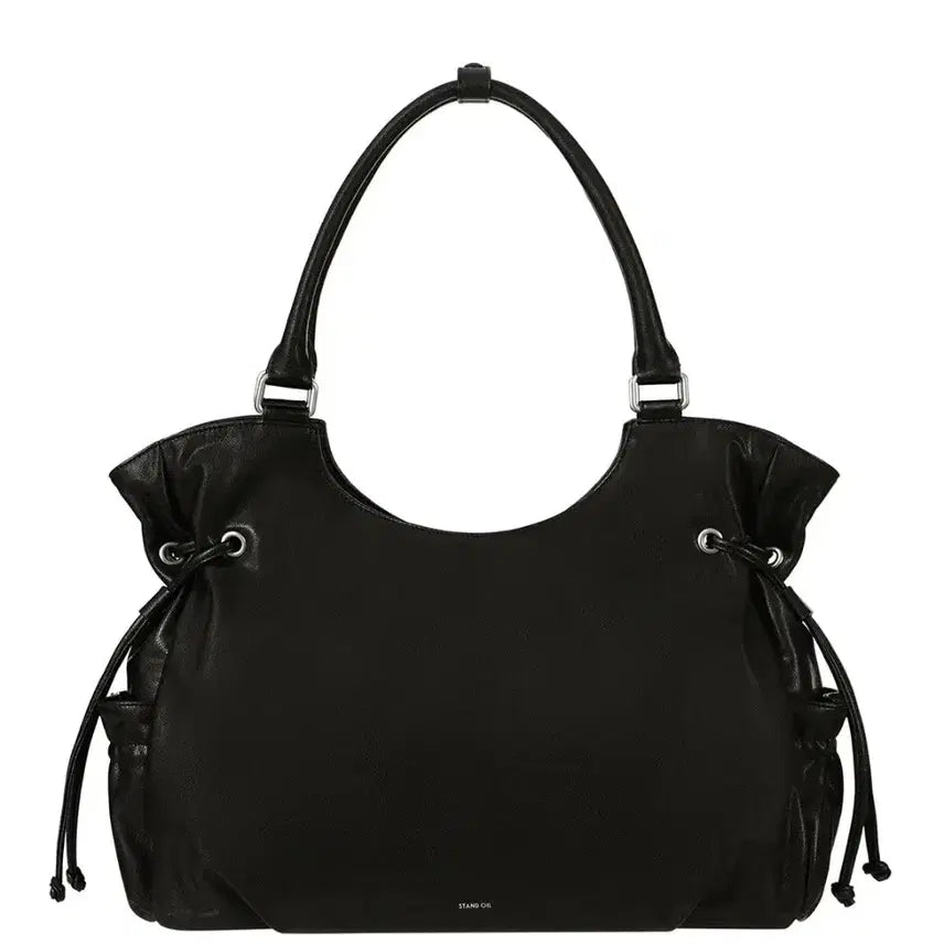 [BUNJANG] Stand Oil Breezy Bag Black Leather Shoulder Bag / 새상품 스탠드오일 브리지백 블랙 stand oil breezy bag  가방 숄더백