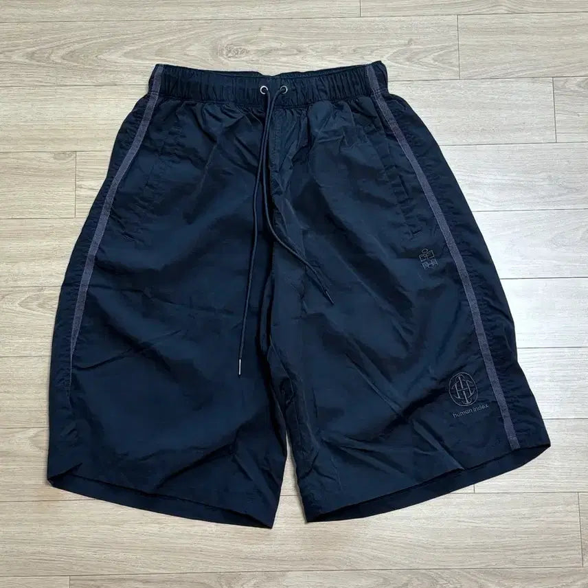 [BUNJANG] Polyteru Human Index 1/2 Track Pants Black Purple / [1] 폴리테루 휴먼인덱스 1/2 트랙 팬츠 블랙 퍼플