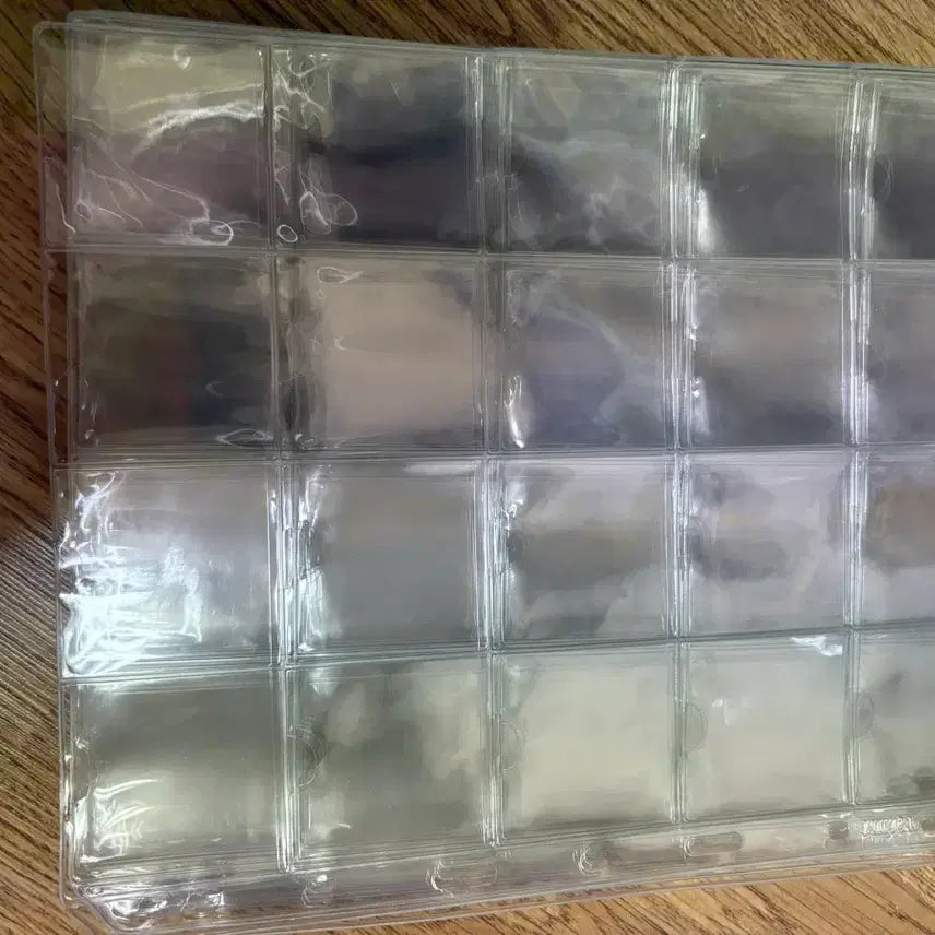 [BUNJANG] 4-Pocket Binder Inner Pages Set (15 Sheets) / 띠부씰 바인더 4칸 속지 15장 세트 23X28
