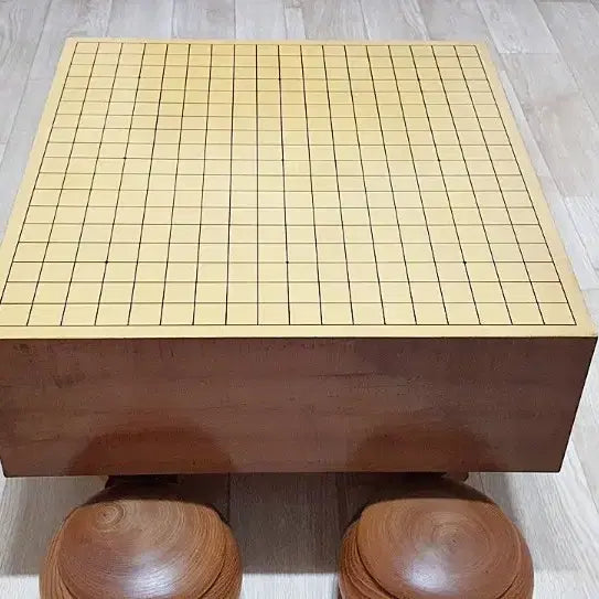 [BUNJANG] Ilseok Mun In-hwan Celadon & Shell Go Board Set / 바둑판 최상급 신비자 바둑판과 조개바둑알