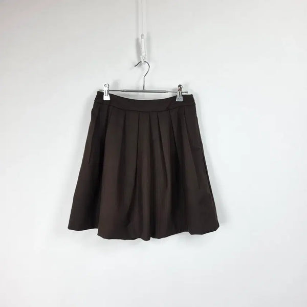 [BUNJANG] Eight Seconds Brown Pleated Skirt (Size S, 26-inch Waist) / 새상품 에잇세컨즈 브라운 플리츠 스커트 여 26인치 260805