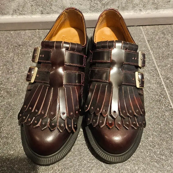 [BUNJANG] Dr. Martens Ellaria Cherry Red Loafers (UK 3 / US 5) / 닥터마틴 엘라리아 체리레드 로퍼 220사이즈(UK3)