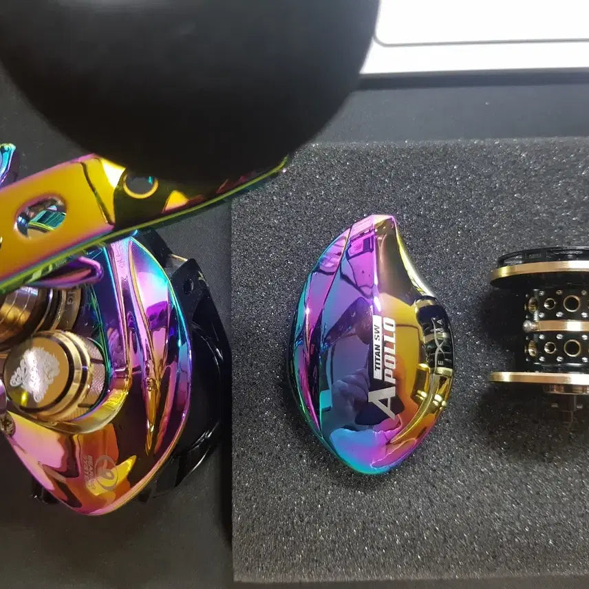 [BUNJANG] Bannax Apollo Titan SW 7.3 Baitcasting Reel (Left Handle, Unused) / 낚시 배스 쭈꾸미 광어 바낙스 아폴로 티탄 SW 7.3 기어비 좌핸들, 베이트릴 (미사용품)
