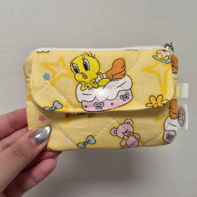 [BUNJANG] Tweety Handmade Card Holder / 트위티 티웨이 카드지갑