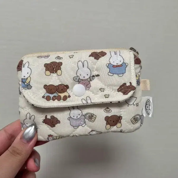 [BUNJANG] Miffy Two-Way Card Wallet / 미피 투웨이 카드지갑