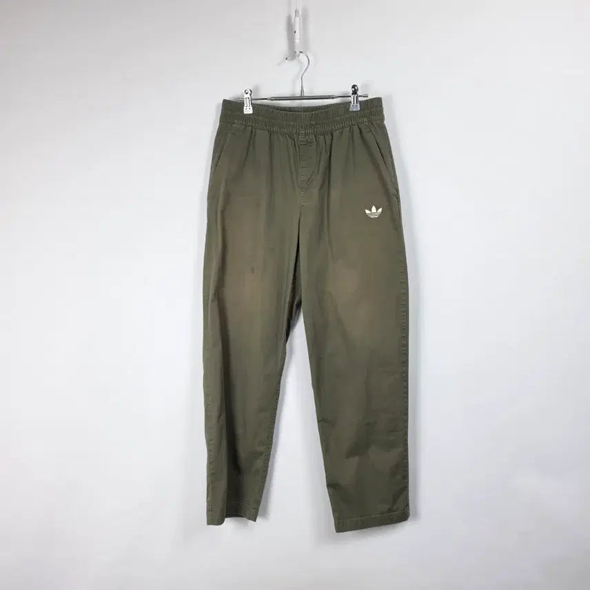 [BUNJANG] Adidas Khaki Bending Span Pants Men's / 아디다스 카키 밴딩 스판 팬츠 남 30-32인치 260805