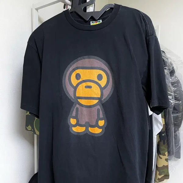 [BUNJANG] BAPE BABY MILO T-Shirt XL / 베이프 베이비마일로 반팔 정품 XL