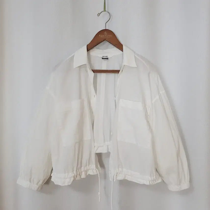 [BUNJANG] Jucy Judy Cotton Bomber Jacket / 쥬시쥬디 아사면 아우터 55-66