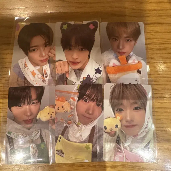 [BUNJANG] Wish Bakery Pop-up Bundle Set - Sion, Riku, Youshi, Jaehee, Ryo, Sakuya Photocards / [일괄] 위시 베이커리 팝업 7만원 특전 포카 시온 리쿠 유우시 재희 료 사쿠야
