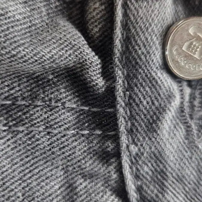 [BUNJANG] Grey Denim Bermuda Shorts / 그레이 데님 버뮤다 팬츠