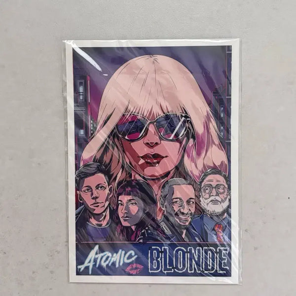 [BUNJANG] Atomic Blonde Limited Edition Postcard Set / 영화 <아토믹 블론드> 한정판 엽서 / 영화 굿즈