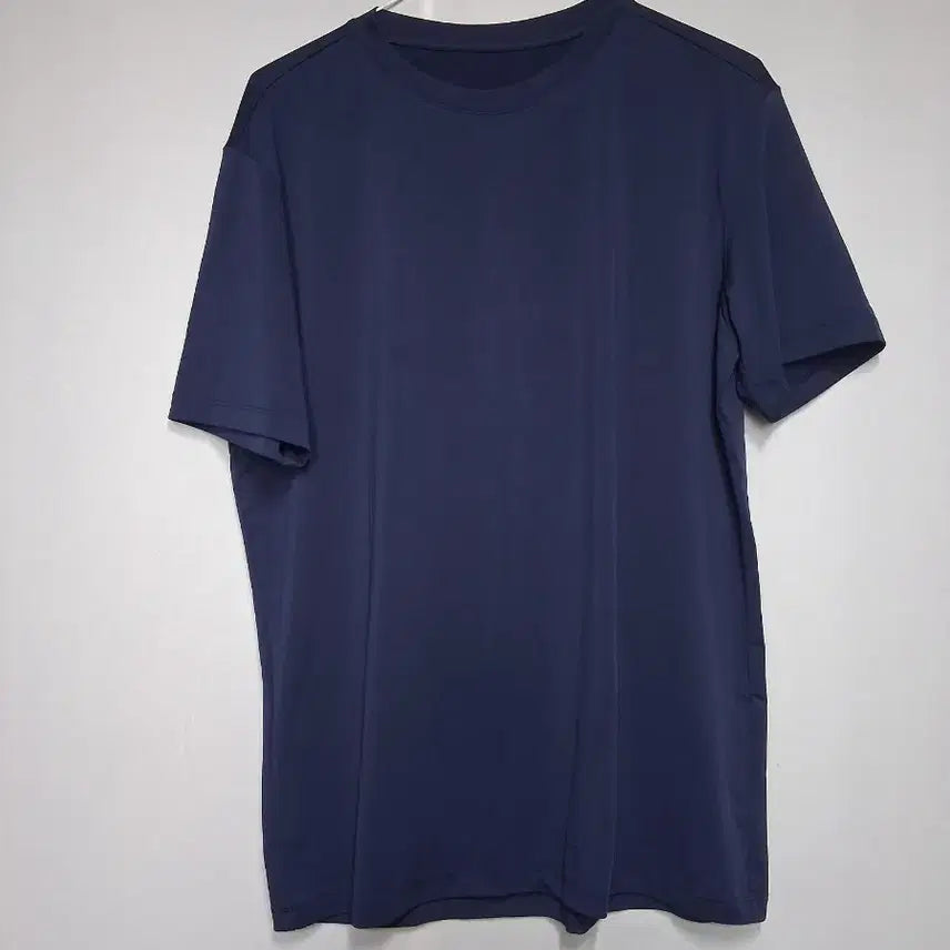 [BUNJANG] Solid Short Sleeve T-Shirt Navy (Size 100) / 무지 반팔 티셔츠 네이비(100)
