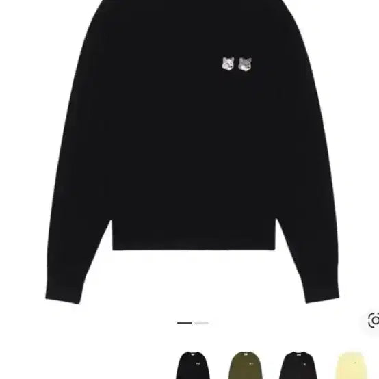 [BUNJANG] Maison Kitsuné Double Fox Head Sweatshirt (M) / 메종키츠네 더블 폭스 헤드 맨투맨 (M)