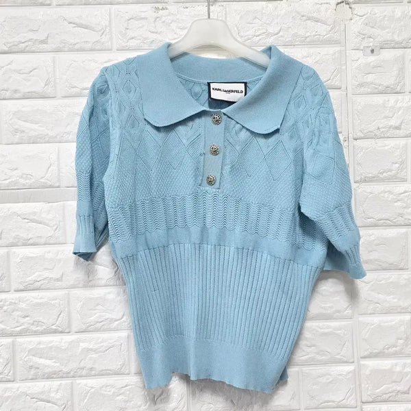 [BUNJANG] Karl Lagerfeld Blouse / M 24s 칼라거펠트 블라우스 E492