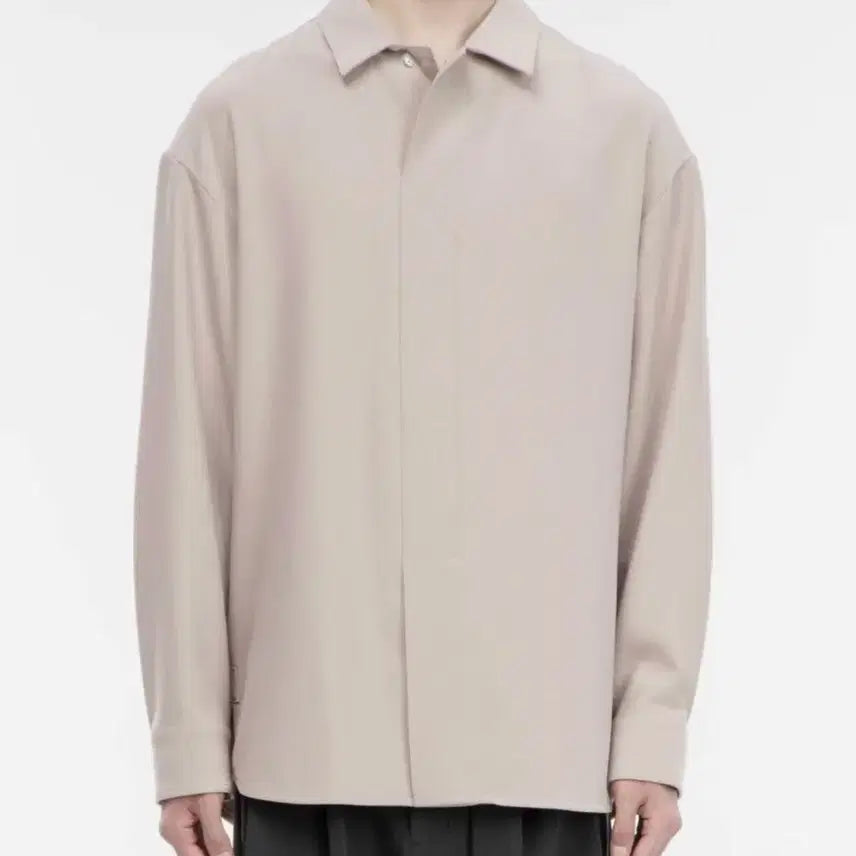 [BUNJANG] Ziozia Semi-Oversized Tunic Shirt / 지오송지오 세미오버핏 튜닉 셔츠 105