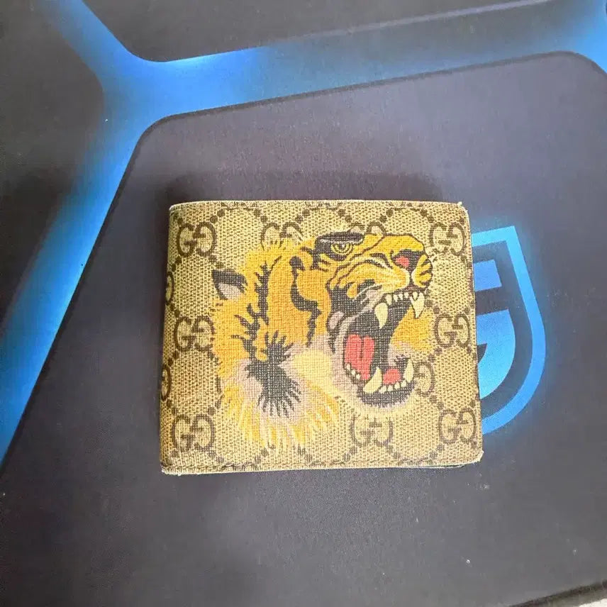 [BUNJANG] Gucci Tiger Bi-Fold Wallet / 구찌 타이거 반지갑