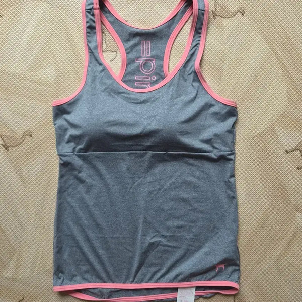 [BUNJANG] Pink & Lily Bra Top Sleeveless Yoga Top / 핑크 앤 릴리 브라탑 요가민소매