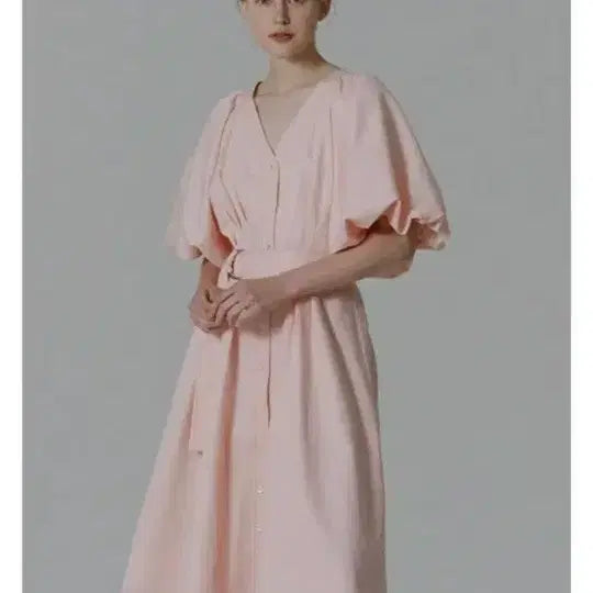 [BUNJANG] Vocavaca Linen Cotton Blend Dress S / 보카바카 리넨 코튼 블렌드 원피스 S