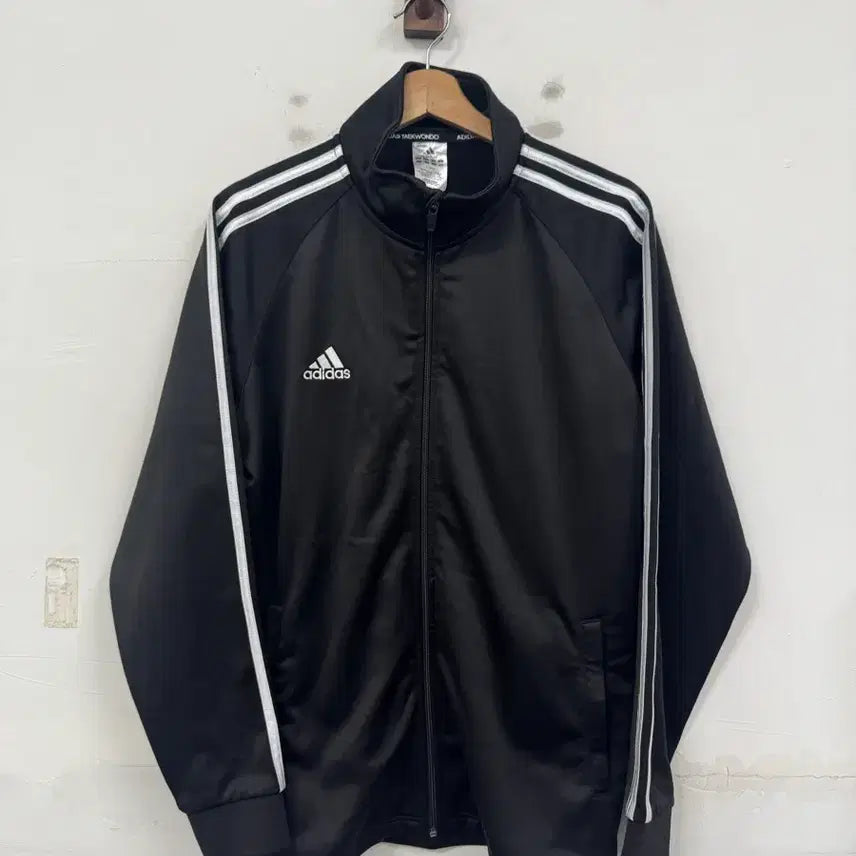 [BUNJANG] Adidas Lightly Brushed Track Top Zip-Up Jersey / (100)아디다스 약기모 트랙탑 집업져지