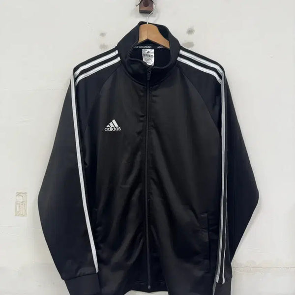 [BUNJANG] Adidas Lightly Brushed Track Top Zip-Up Jersey / (100)아디다스 약기모 트랙탑 집업져지