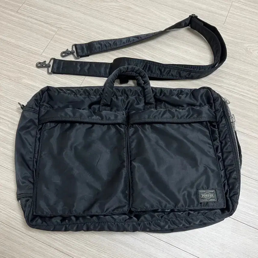 [BUNJANG] Porter Yoshida Tanker 3-Way Briefcase Shoulder Bag (Black) / PORTER 요시다 포터 탱커 3WAY 브리프케이스 숄더백(블랙)