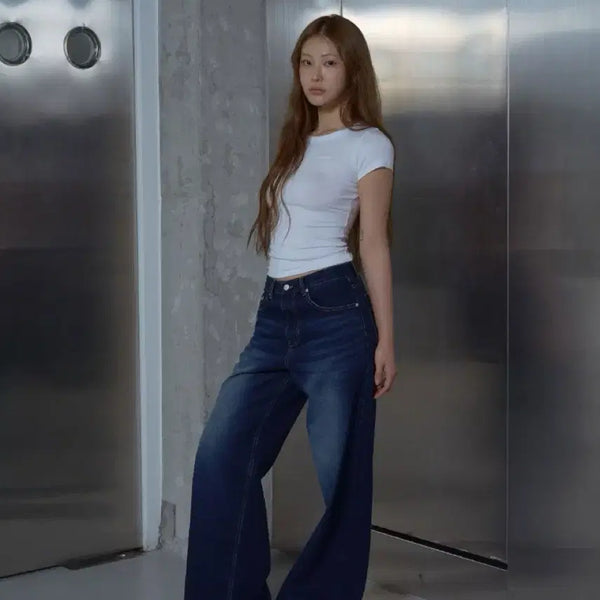[BUNJANG] Kimseoul 333 Ink Navy Jeans Size S / 킴서울 333  INK NAVY JEANS s사이즈