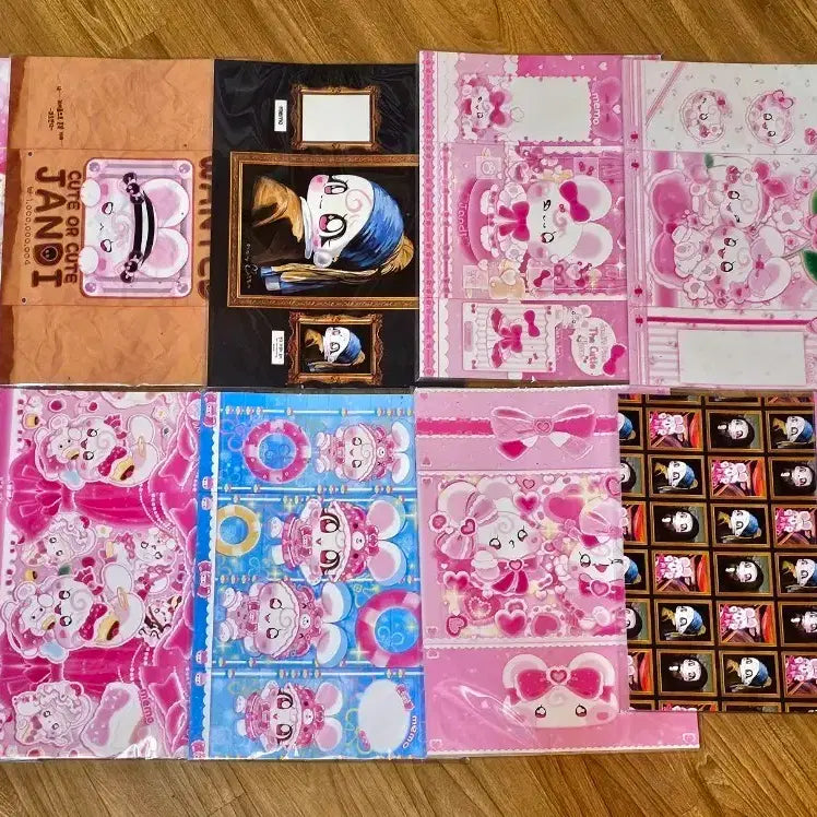 [BUNJANG] High-Quality Wrapping Paper Set / 고퀄 엥꼬 랩핑지 11세트 판매해요