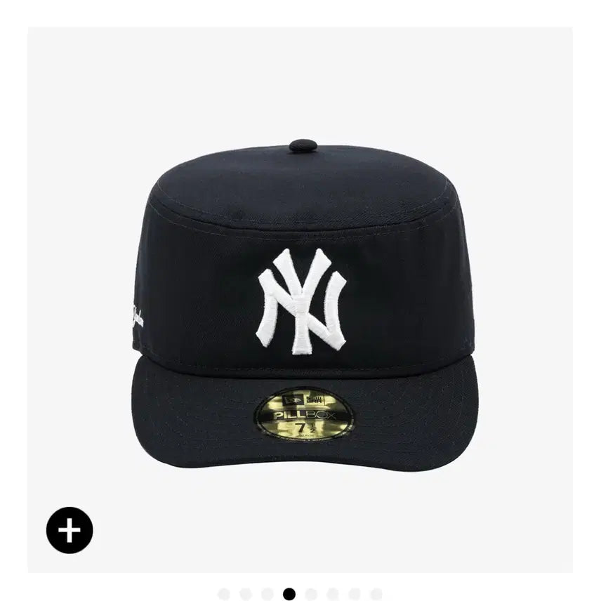 [BUNJANG] New Era New York Yankees Pre-Curved Fitted Cap Navy 7 1/8 / 뉴에라 뉴욕 양키스 프리 커브드 필박스 피티드캡 네이비 718 교환