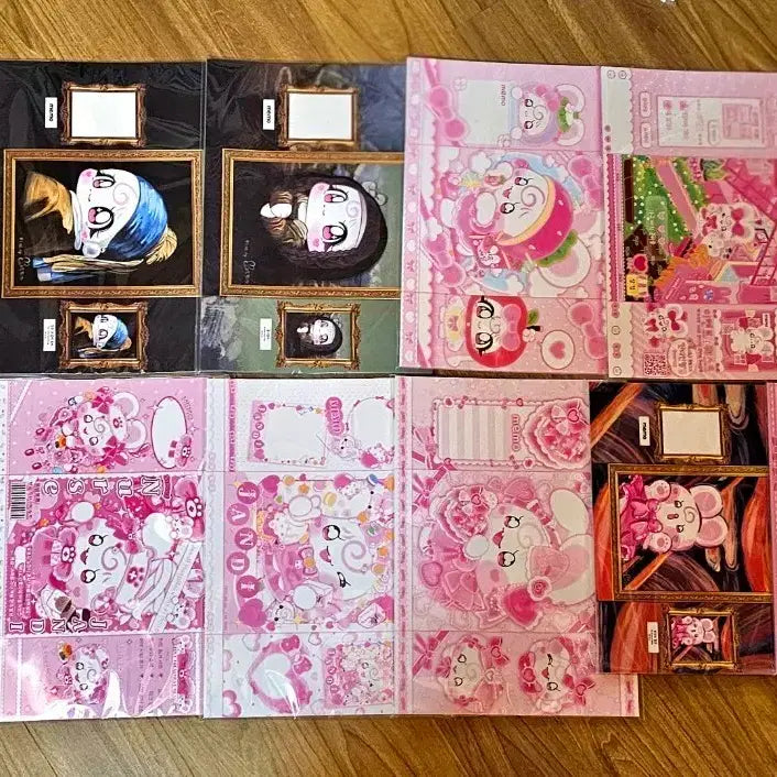 [BUNJANG] High-Quality Wrapping Paper Set / 고퀄 엥꼬 랩핑지 11세트 판매해요