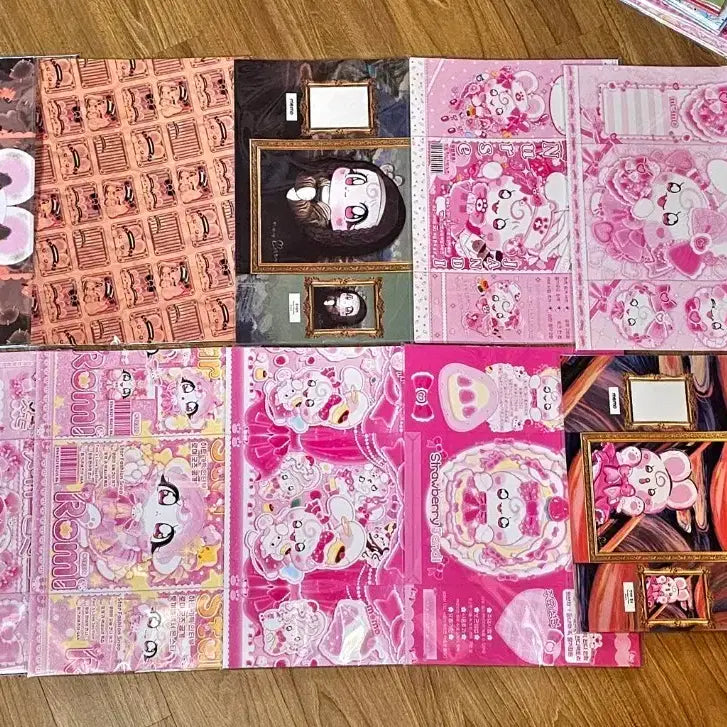 [BUNJANG] Premium "Enggo" Wrapping Paper Set / 고퀄 엥꼬 랩핑지 11세트 판매해요