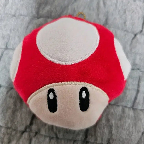 [BUNJANG] Super Mario Mushroom Plush Keychain / 슈퍼마리오 버섯 인형 키링