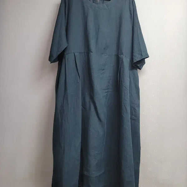 [BUNJANG] Loose Fit Linen Dress / 프리)루즈핏 마원피스