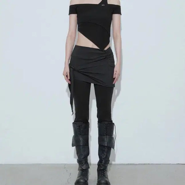 [BUNJANG] Bohemse Layered Off-Shoulder Top / 보헴서 LAYERED OFF-SHOULDER TOP