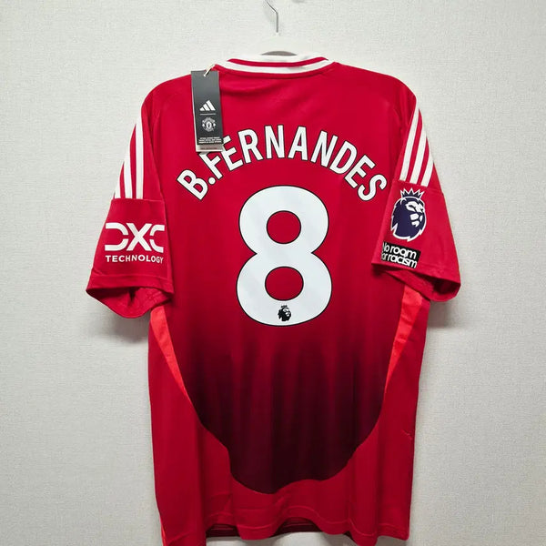 [BUNJANG] Manchester United 24-25 Bruno Fernandes Home Authentic Jersey / (새상품) 24-25 맨유 홈 브루노 페르난데스 브페 정품 유니폼