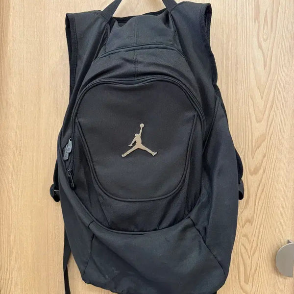[BUNJANG] Nike Jordan Logo Black Backpack / 나이키조던백팩