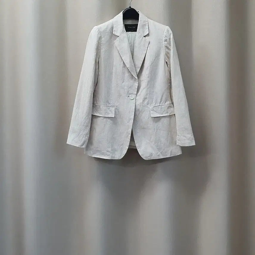 [BUNJANG] Massimo Dutti 100% Linen Blazer Jacket / 마시모두띠 마100 린넨 자켓